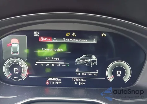 2022 Audi Q5 Premium Plus 45 Tfsi S Line Quattro S Tronic from USA, damaged, VIN WA1EAAFY8N2058305